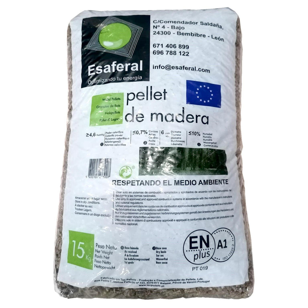 Pellet de madera de alta calidad