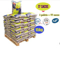 Pellets asturias – 1 Palets de 77 Sacos de 15kg
