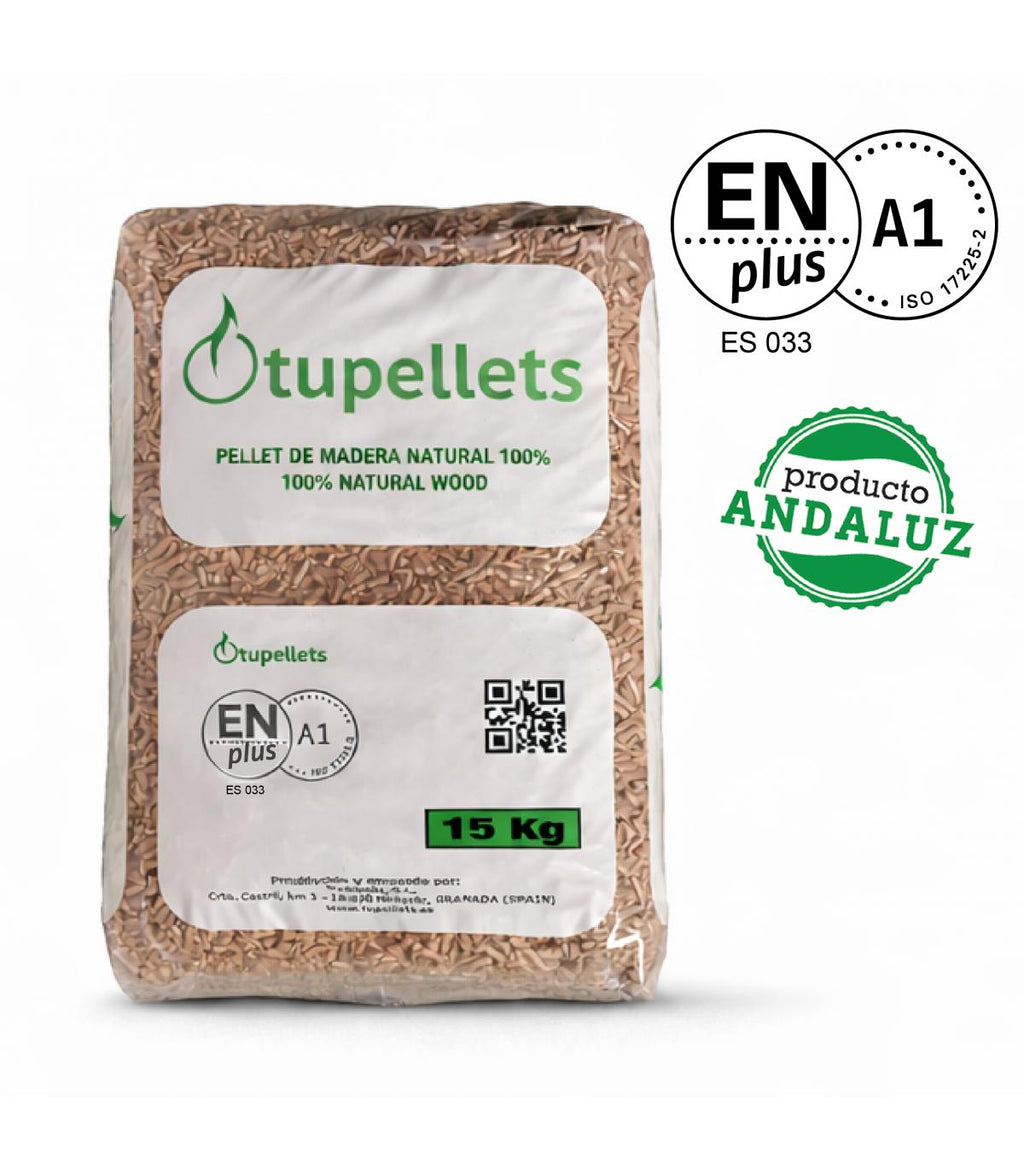 Pellet de madera de alta calidad