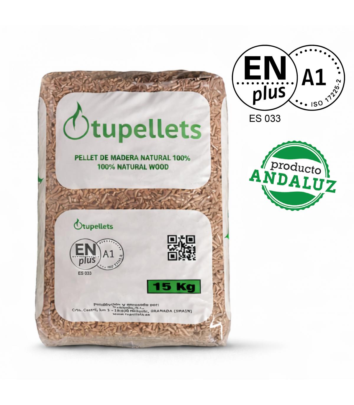Pellet de madera de alta calidad