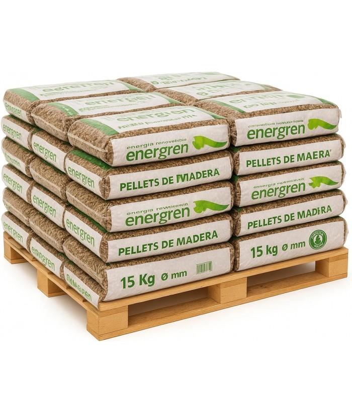 PALET DE PELLETS ENplus A1